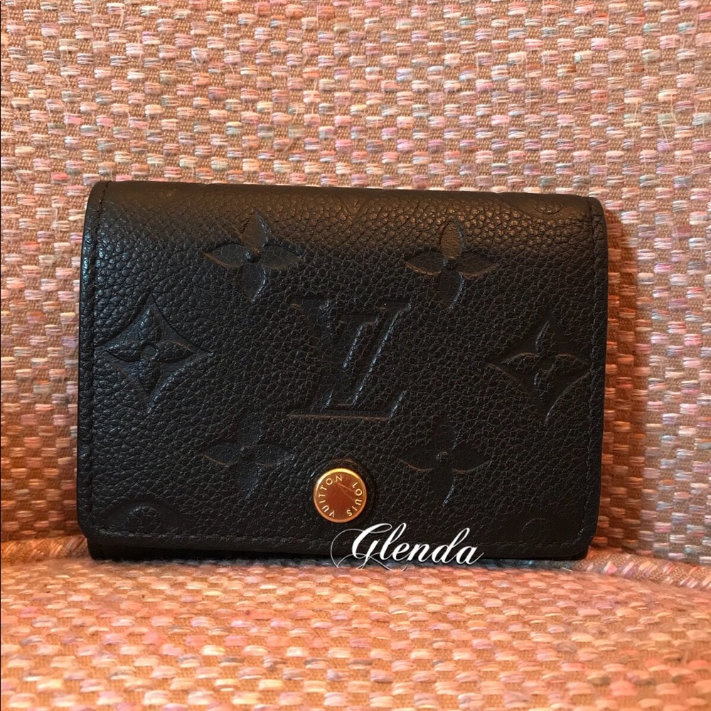 💯 Authentic Louis Vuitton Empreinte Card Holder